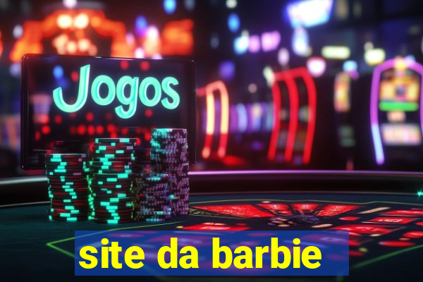 site da barbie - jogos